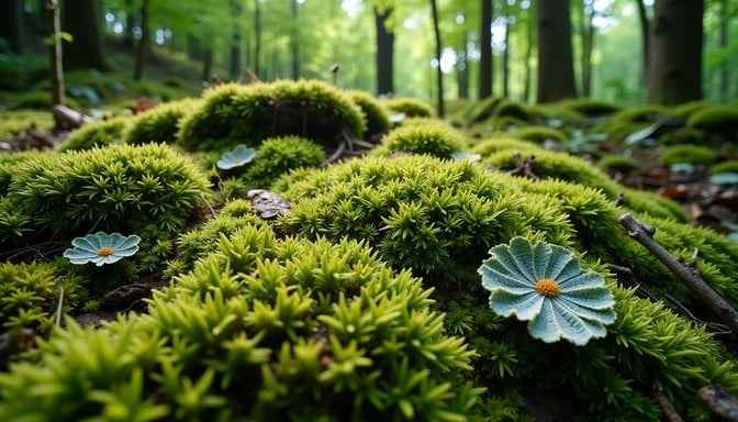 Moss Forest Fungi Moss Forest Fungi