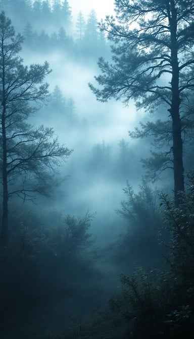 Misty Forest Morning