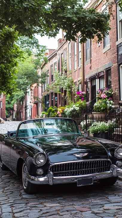 Vintage Car Parked