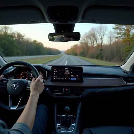 Dashboard driving perspective