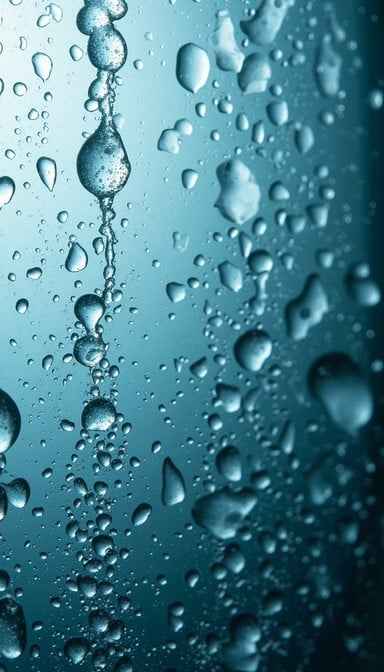 Azure Droplet Cascade