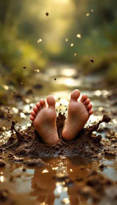 Muddy Feet Joy Muddy Feet Joy