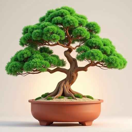 Verdant Miniature Tree