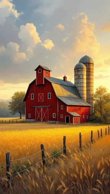 Classic American Barn