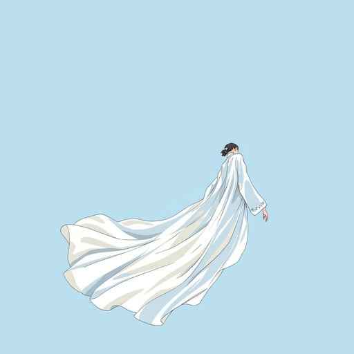 Flowing White Kurta Flowing White Kurta