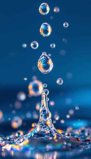 Dancing Water Droplets