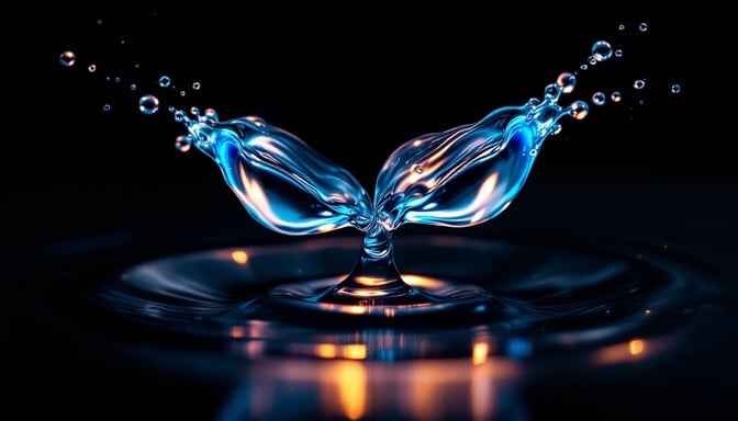 Dancing Water Drops