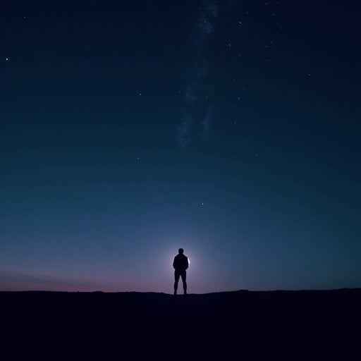 Stargazer In Silhouette
