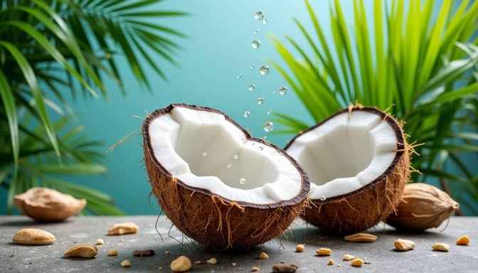 Fresh Coconut Splash Fresh Coconut Splash