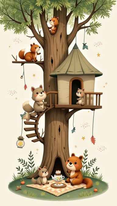 Woodland Treehouse Adventure