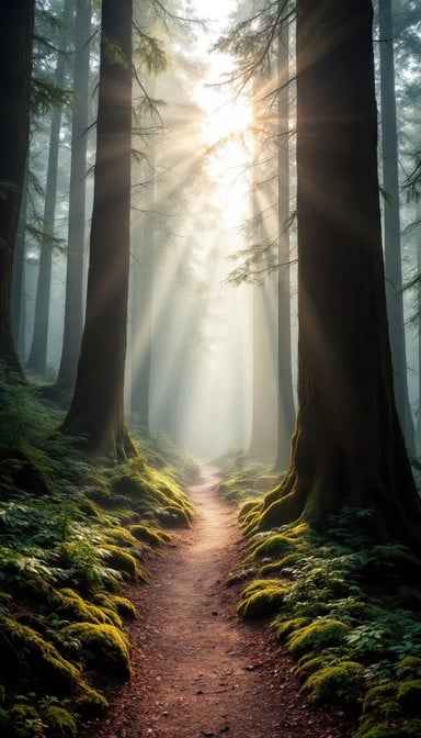 Mystical Forest Path