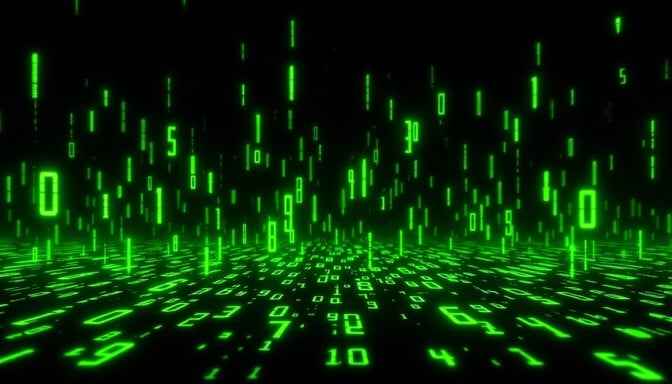 Digital Green Rain Digital Green Rain