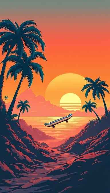 Sunset Skate Dreams