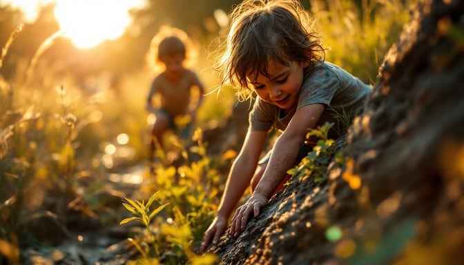 Nature's Golden Play