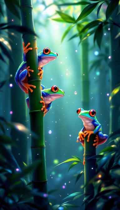 Magical Bamboo Frogs Magical Bamboo Frogs