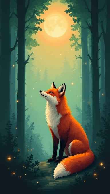 Moonlit Fox Guardian Moonlit Fox Guardian