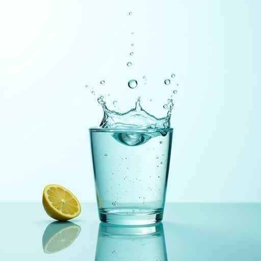 Refreshing Water Splash