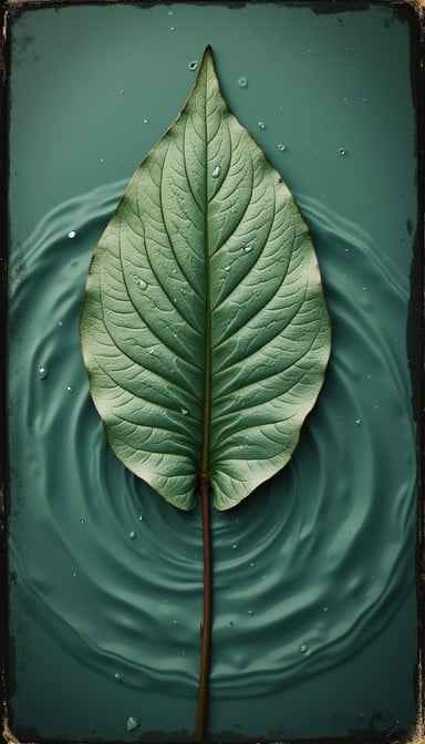 Floating Leaf Ripples