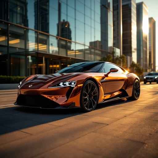 Copper McLaren Sunset