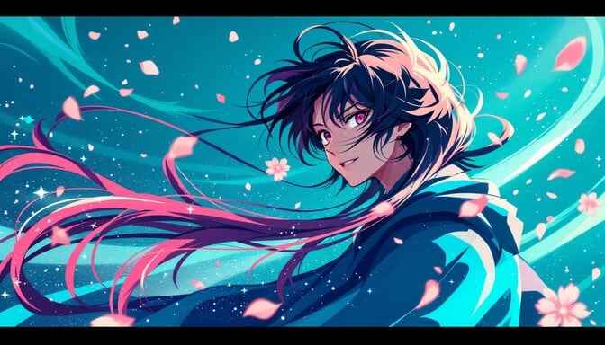 Windswept Anime Hero Windswept Anime Hero