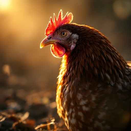 Golden Morning Hen