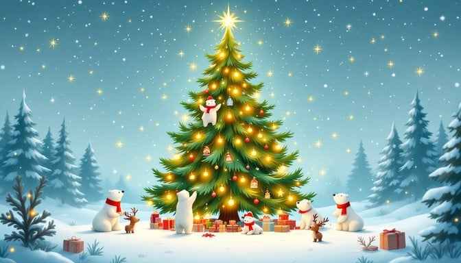 Magical Christmas Tree