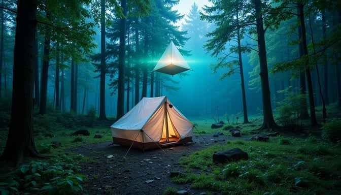 Ethereal Forest Camping