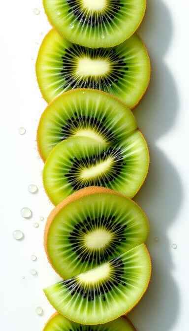 Cascading Kiwi Slices