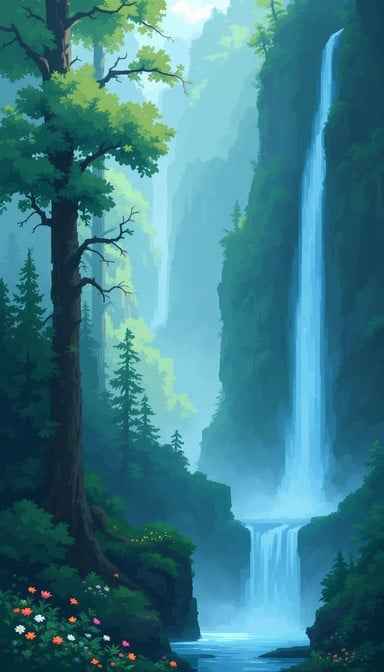 Misty Forest Falls
