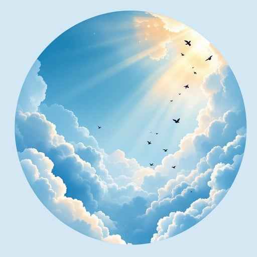 Heavenly Sky Scene
