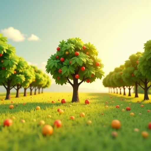Golden Orchard Sunset Golden Orchard Sunset