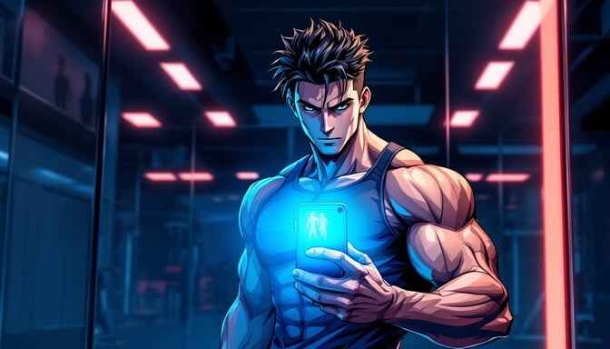 Powerful Gym Warrior