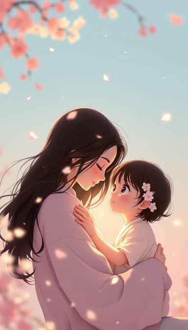 Tender Sakura Embrace
