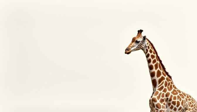 Elegant Giraffe Portrait