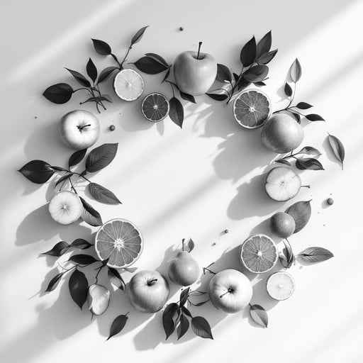 Circular Fruit Wreath