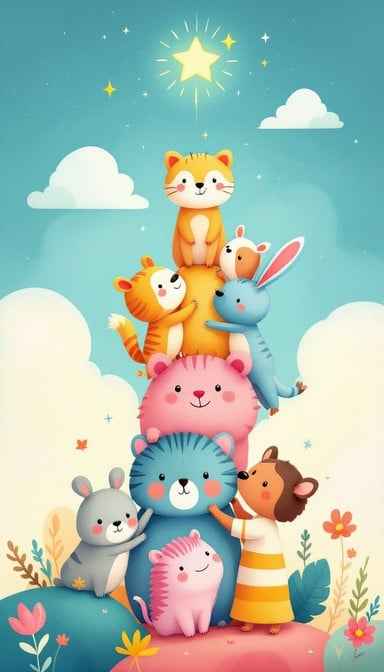 Friends Reaching Stars