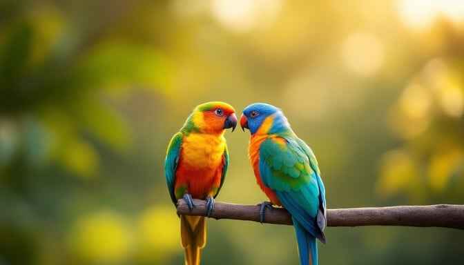 Parrots Share Secrets