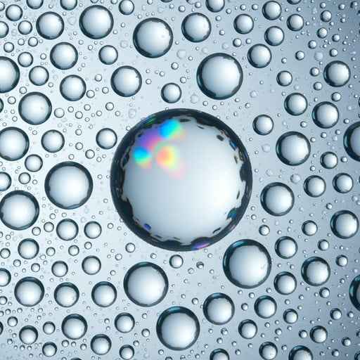Rainbow Droplet Mosaic Rainbow Droplet Mosaic