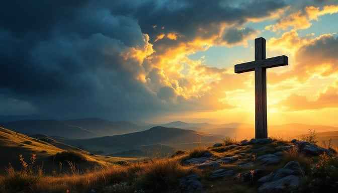 Cross Against Sky Cross Against Sky