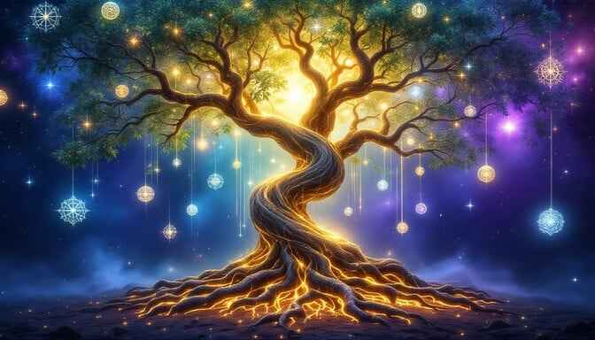 Magical Cosmic Tree