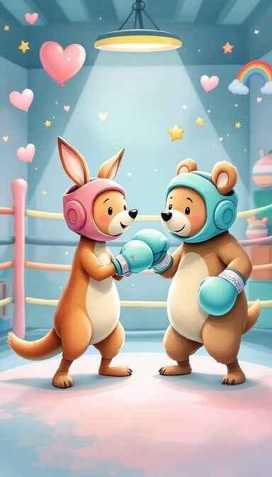 Friendly Boxing Match