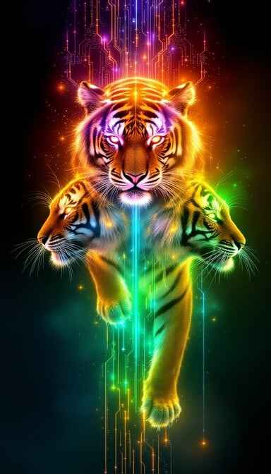 Neon Tiger Trinity Neon Tiger Trinity