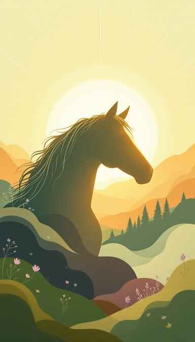 Majestic Mountain Horse