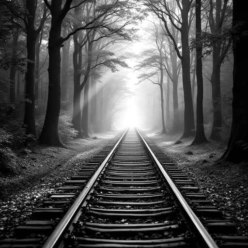 Misty Railway Path Misty Railway Path