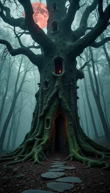 Enchanted Gothic Tree Enchanted Gothic Tree