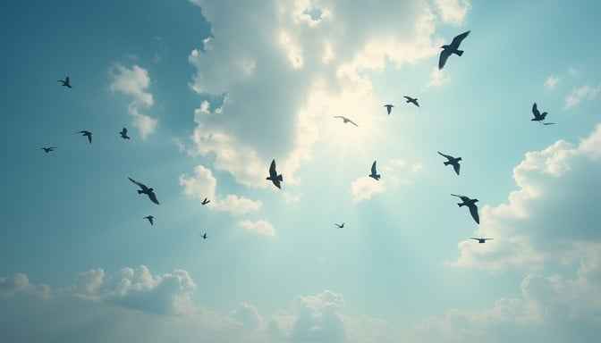 Sky Dance Silhouettes