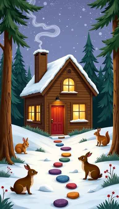 Enchanted Winter Cottage Enchanted Winter Cottage