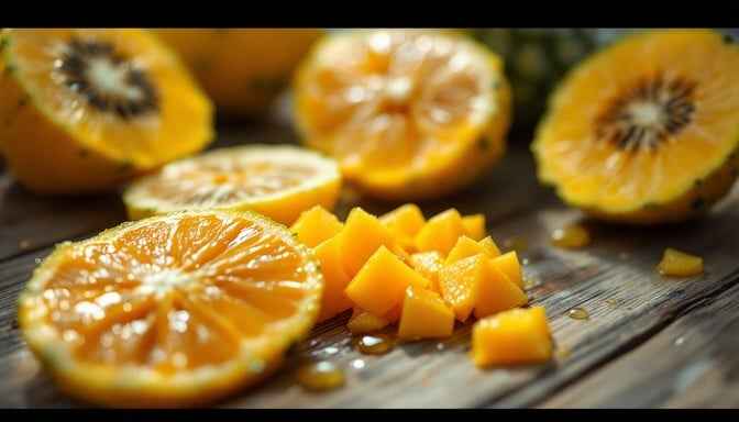 Tropical Fruit Display