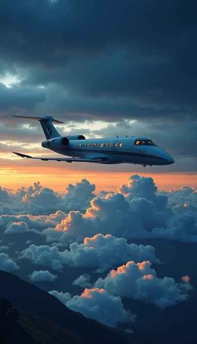 Soaring Through Sunset Soaring Through Sunset