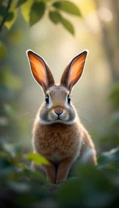 Misty Morning Rabbit
